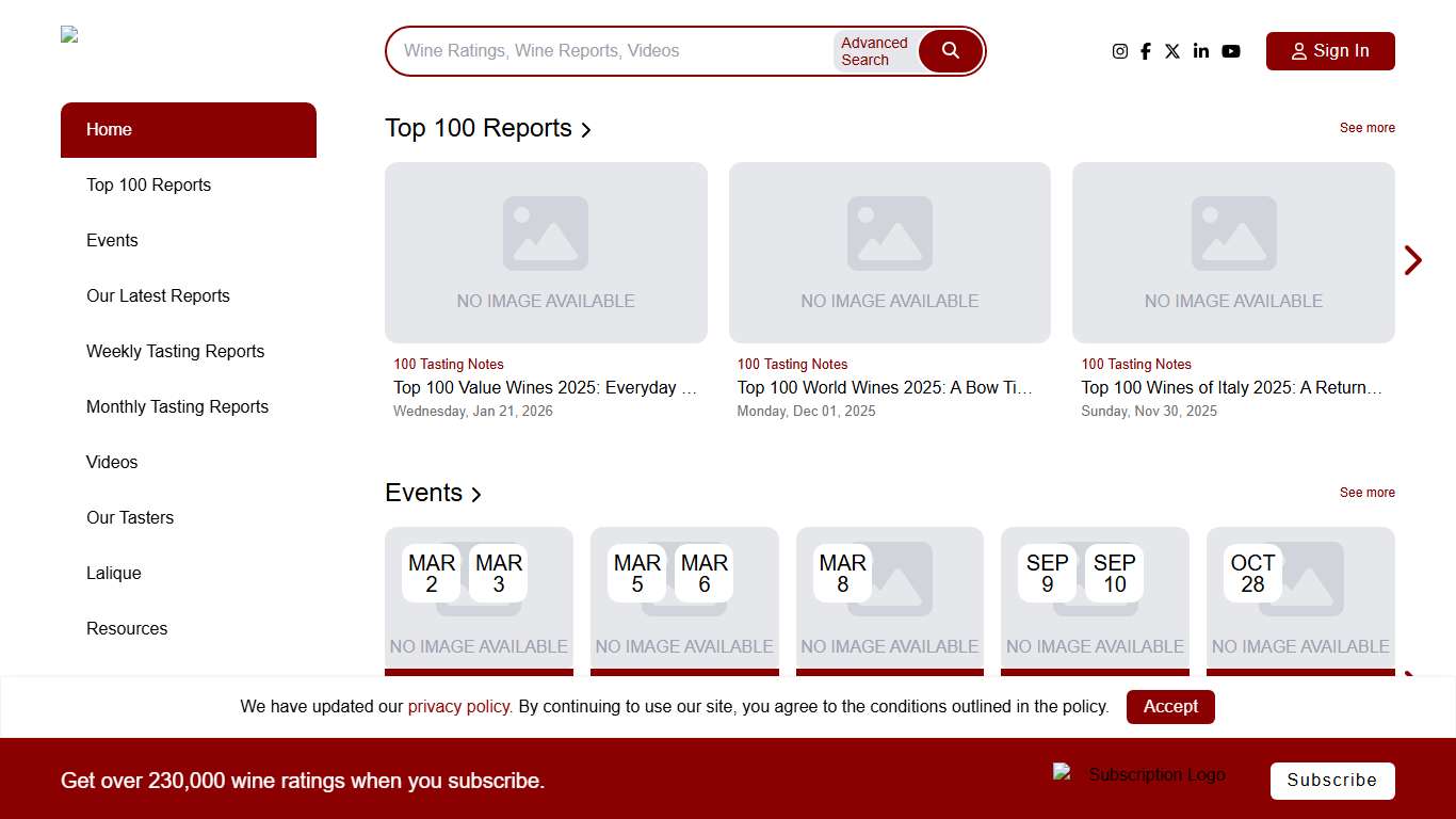 Welcome - JamesSuckling.com